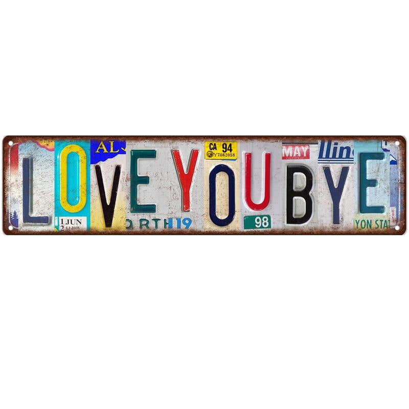 Tinplate decorative metal painting