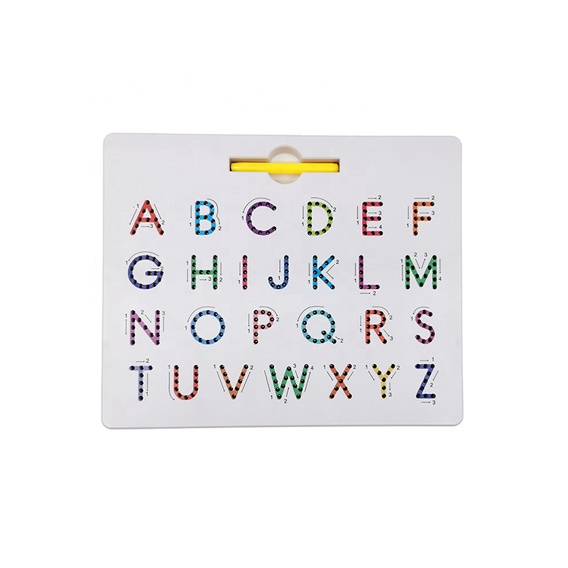 2-i-1 dubbelsidig Magnetic Alphabet Edition