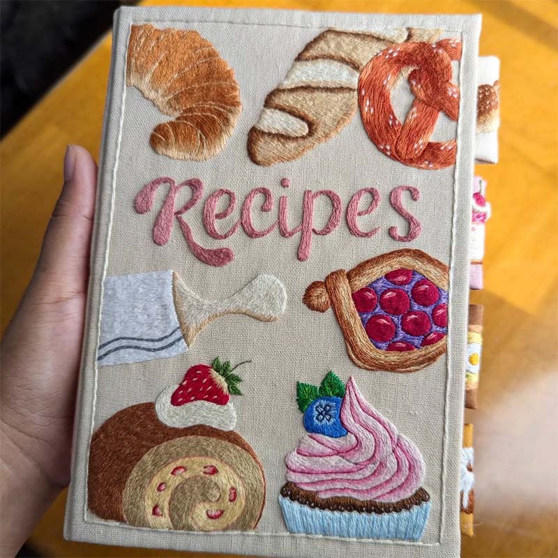 Handcrafted Recipe Journal