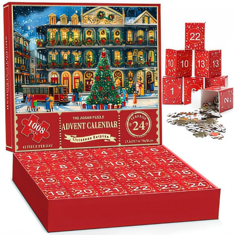 24 Days of Christmas Advent Countdown Calendar - 1008 pcs