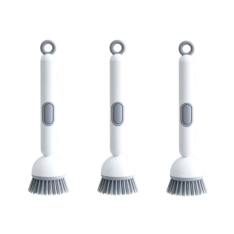 6-in-1 Dish Brush with Soap Dispenser