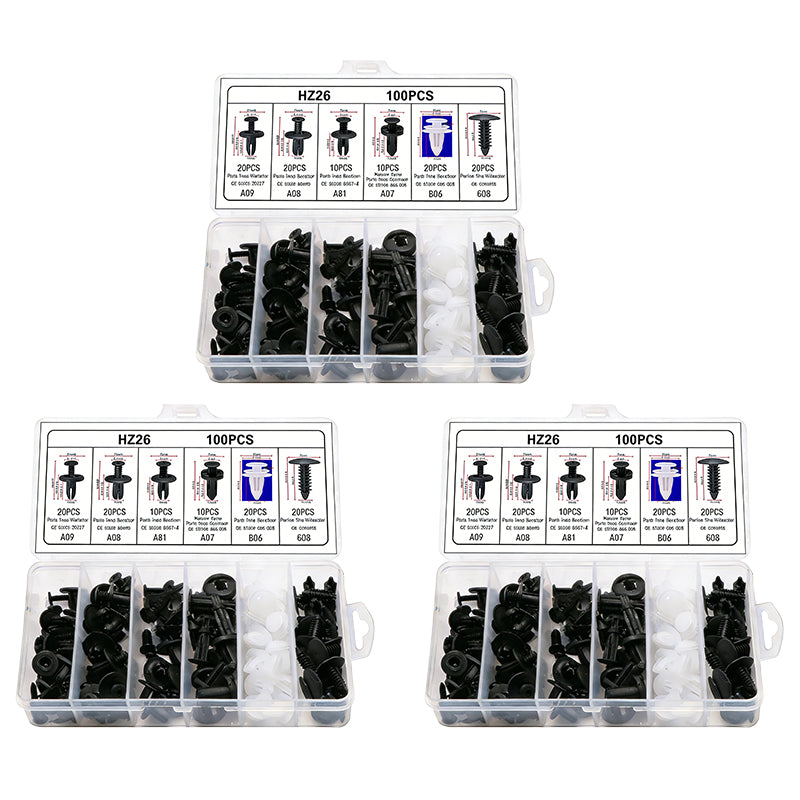 Car Bumper Retainer Clips Set