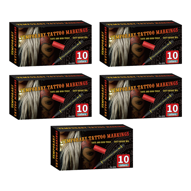 Temporary Tattoo Markers Set