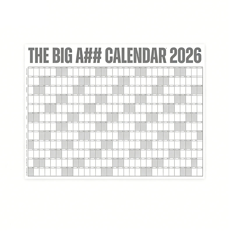 The Big A## 2026 Wall Calendar