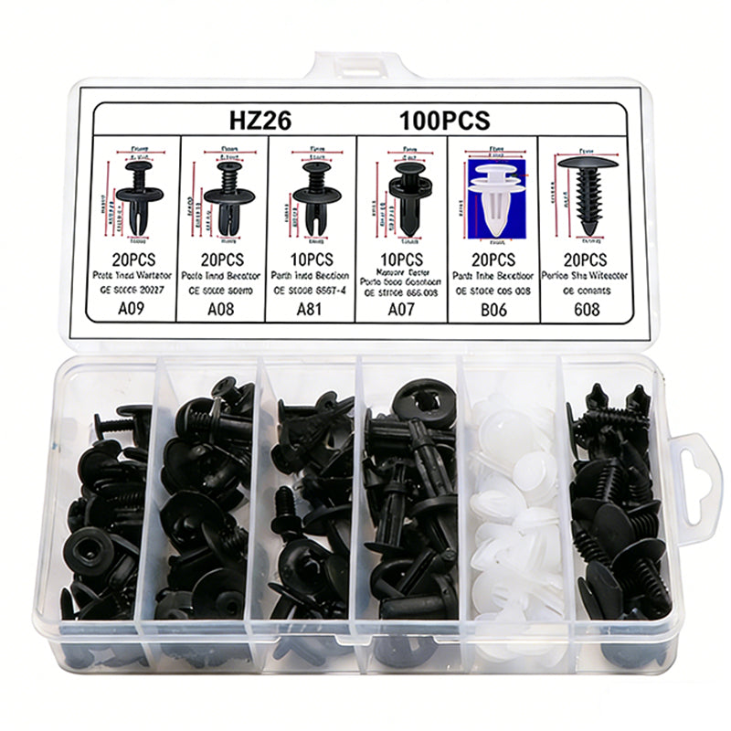 Car Bumper Retainer Clips Set