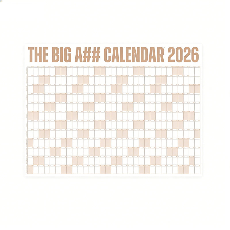 The Big A## 2026 Wall Calendar