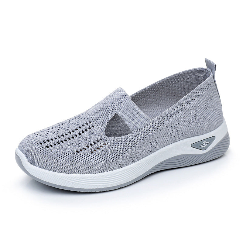 Women's Lightweight Breathable Mesh Slip-On Sneakers