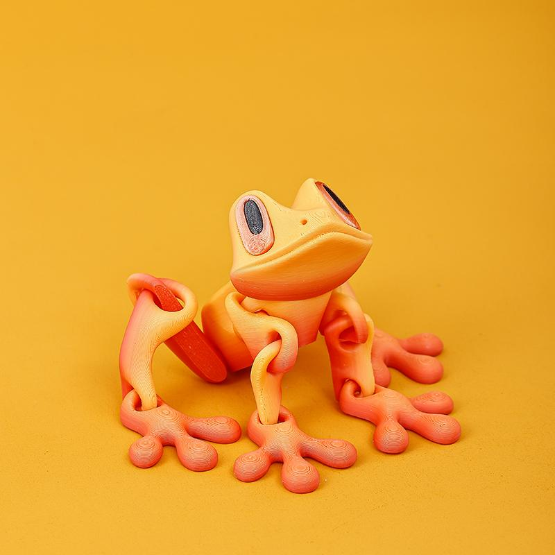 3D Printed Magnetic Frog Toy