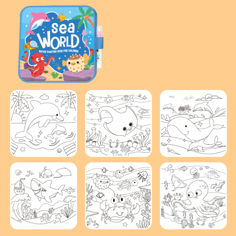 Enlightenment Magic Water Coloring Book