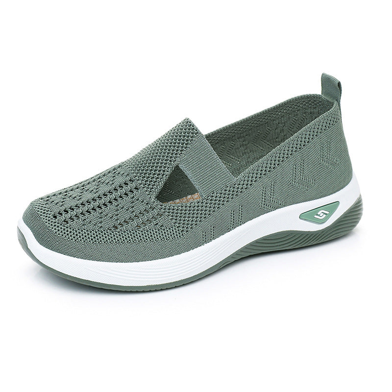 Women's Lightweight Breathable Mesh Slip-On Sneakers