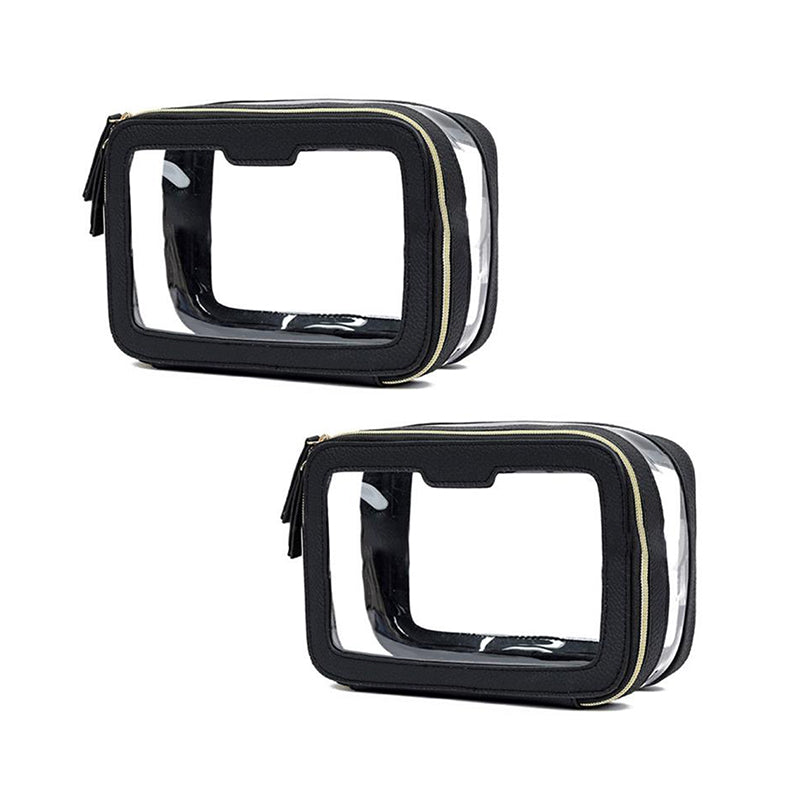 Clear Travel Makeup Bag – Waterproof TPU Cosmetic Organizer for Women