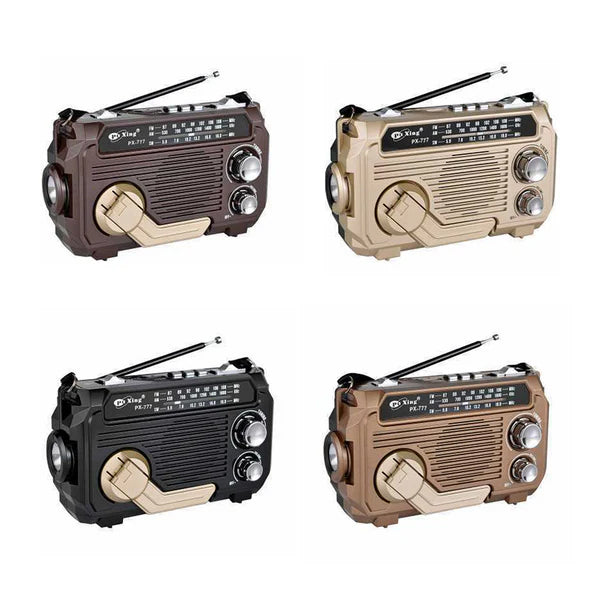 Bluetooth Hand Crank Radio
