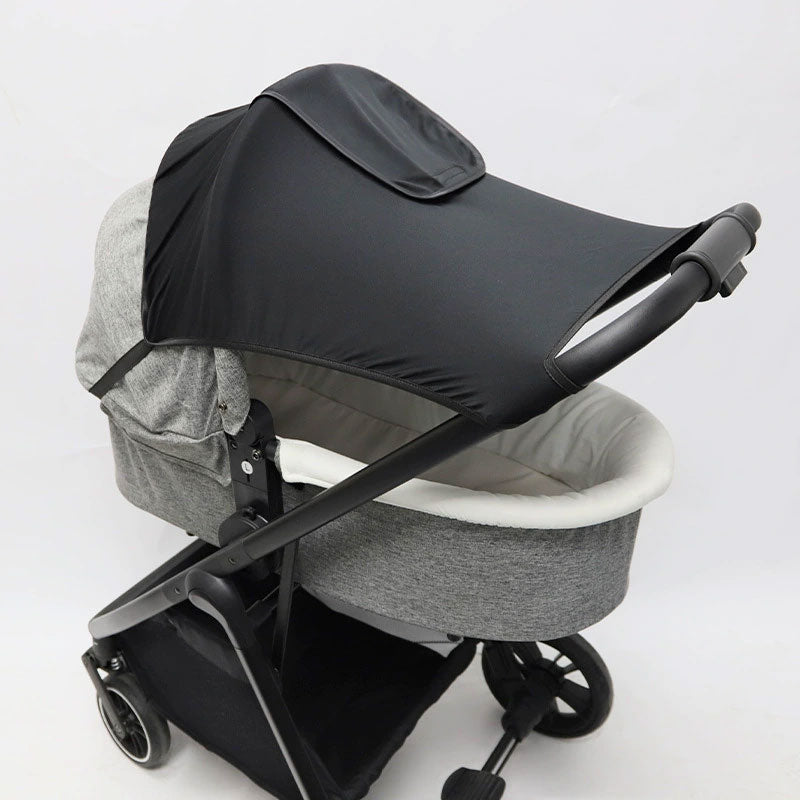 UV Protective Baby Stroller Sunshade with Top Opening