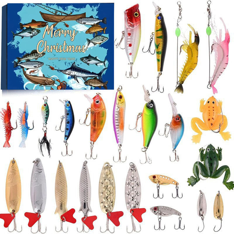 Advent Calendar Fishing Christmas Countdown