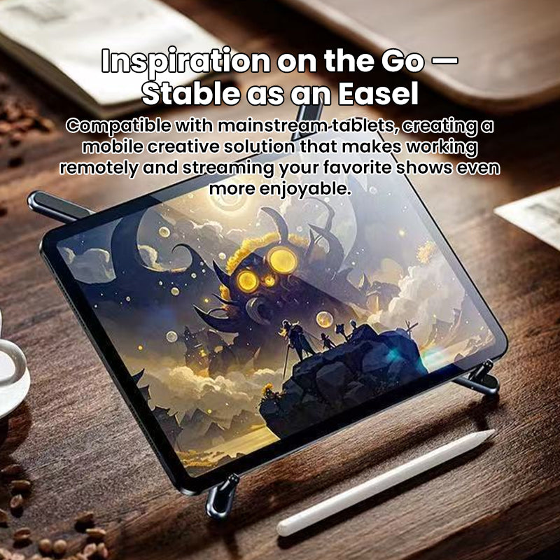 Multi-Function Magnetic Aluminum Foldable Laptop, Tablet & Phone Stand