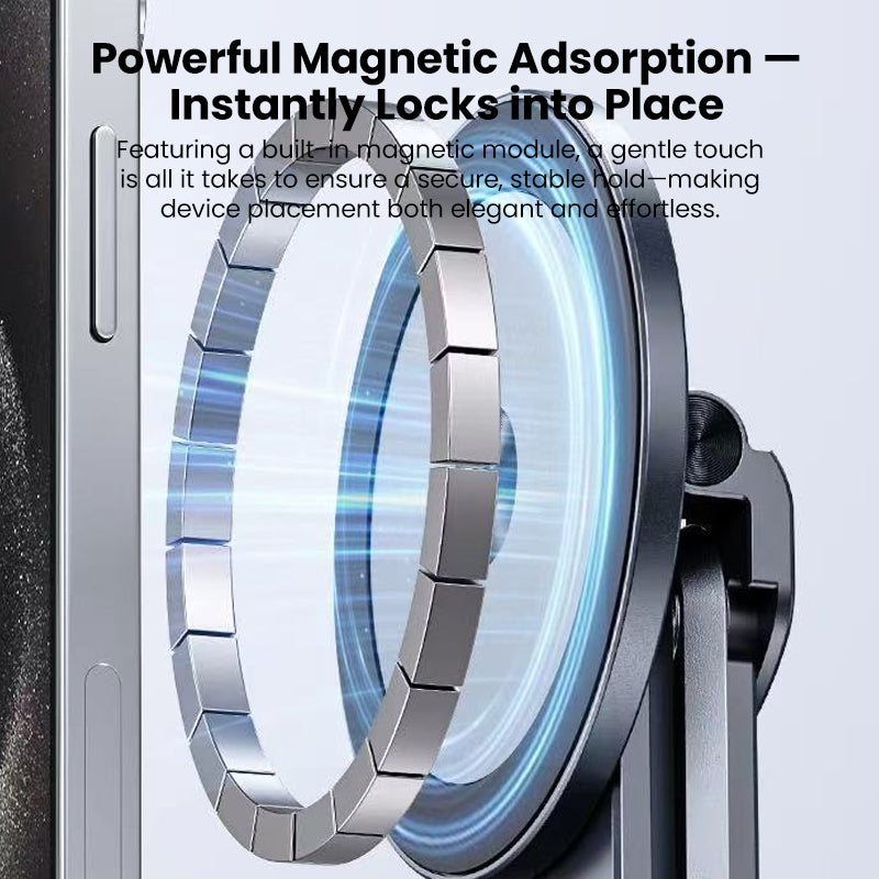 Multi-Function Magnetic Aluminum Foldable Laptop, Tablet & Phone Stand