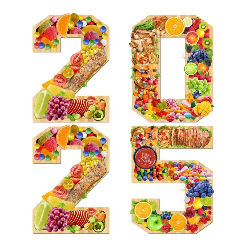 2025 Number Charcuterie Board Box