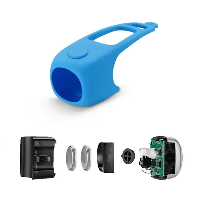 Cykelklocka i silikon