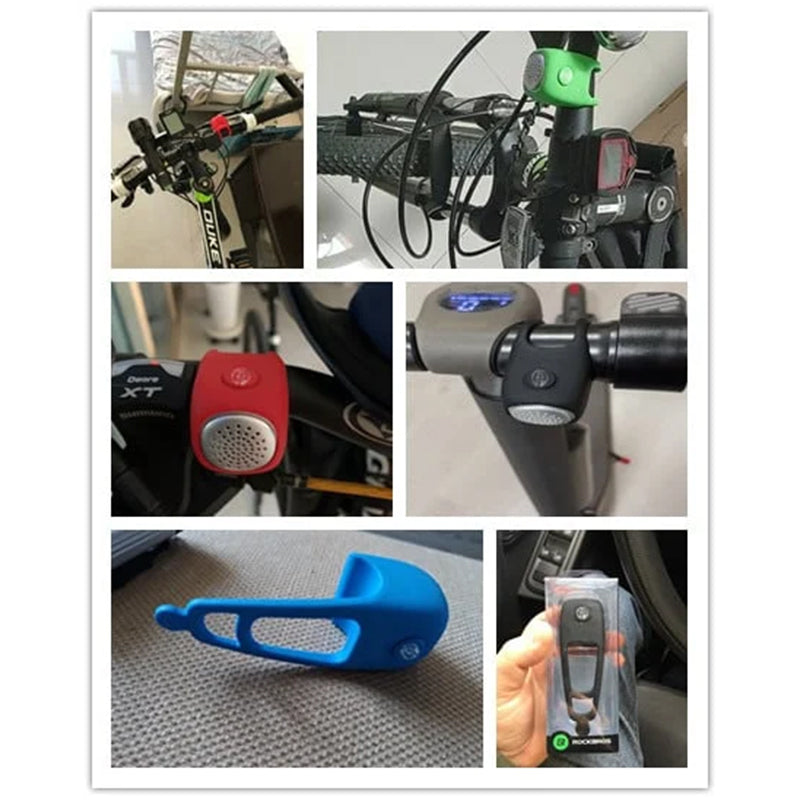 Cykelklocka i silikon