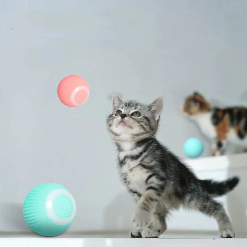 【STORT UTFÖRSÄLJNING】Smart Cat Interaktiva Bollleksaker
