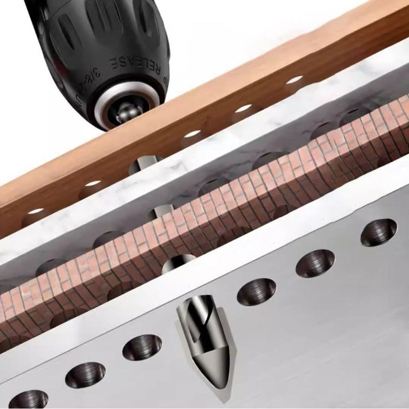 Höghållfast excenterborr med snedhuvud