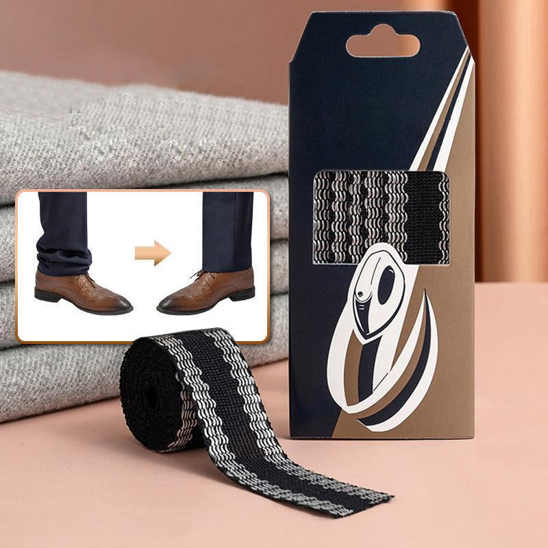 Självhäftande förkortning av byxkanten