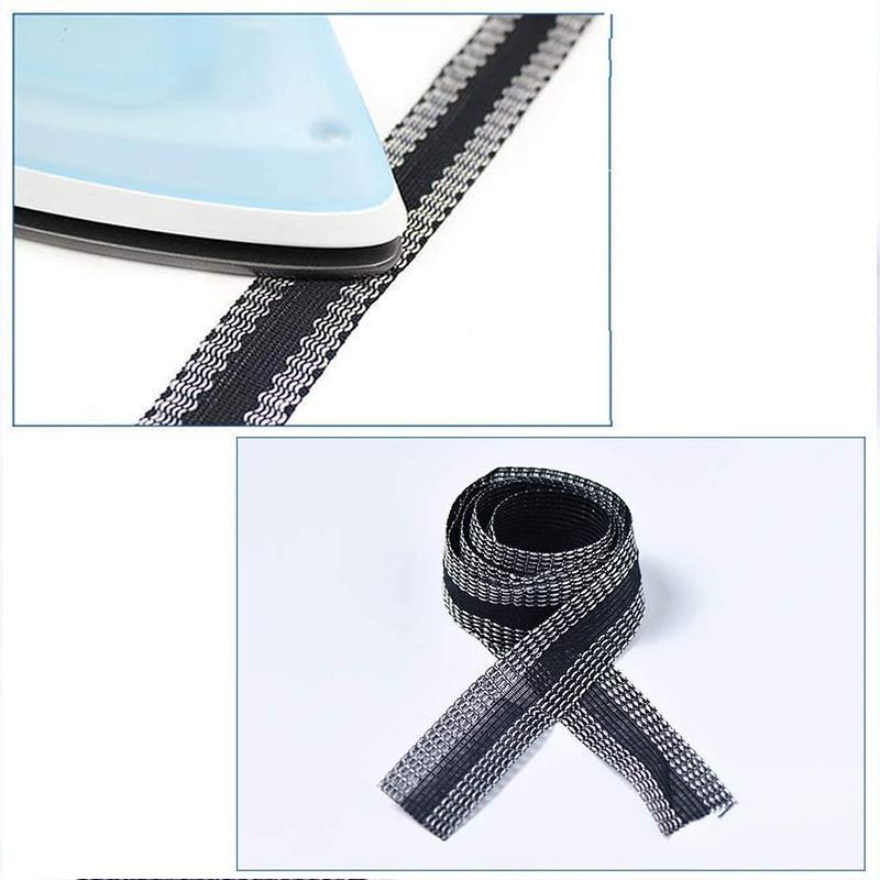 Självhäftande förkortning av byxkanten