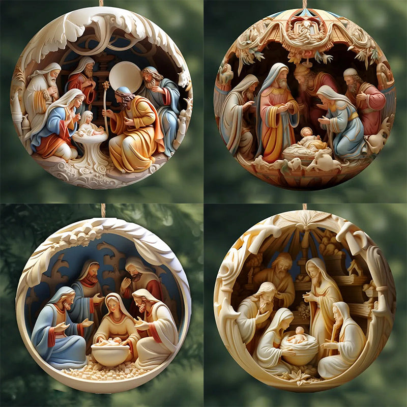 Nativity julprydnad